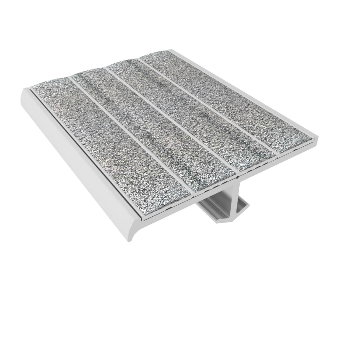 Kinesik - Ecoglo S4-N30 Nez de marche à encastrer avec bande antidérapante grises 2.2" (vendu en pied linéaire)