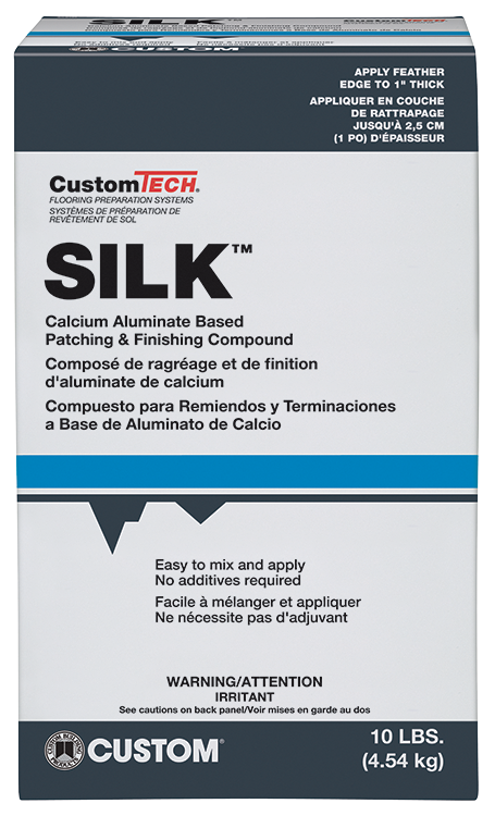 CustomTech - Composé de colmatage et de finition Silk pour ciment 10 lb