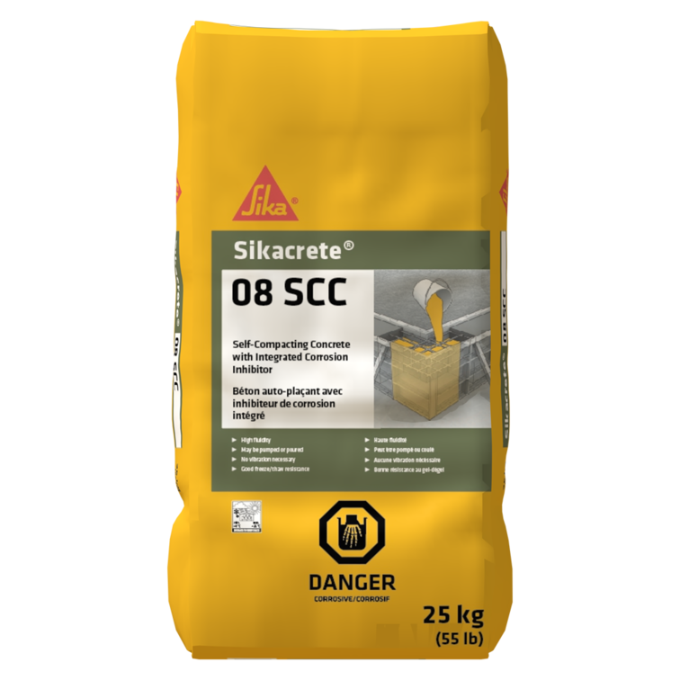Sika - Mélange de béton Sikacrete-08 SCC 25 kg