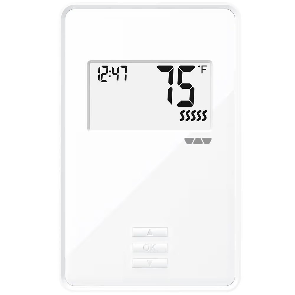 DHERT103/BW - Blanc éclatant - Schluter DITRA-HEAT-E-R Thermostat non programmable