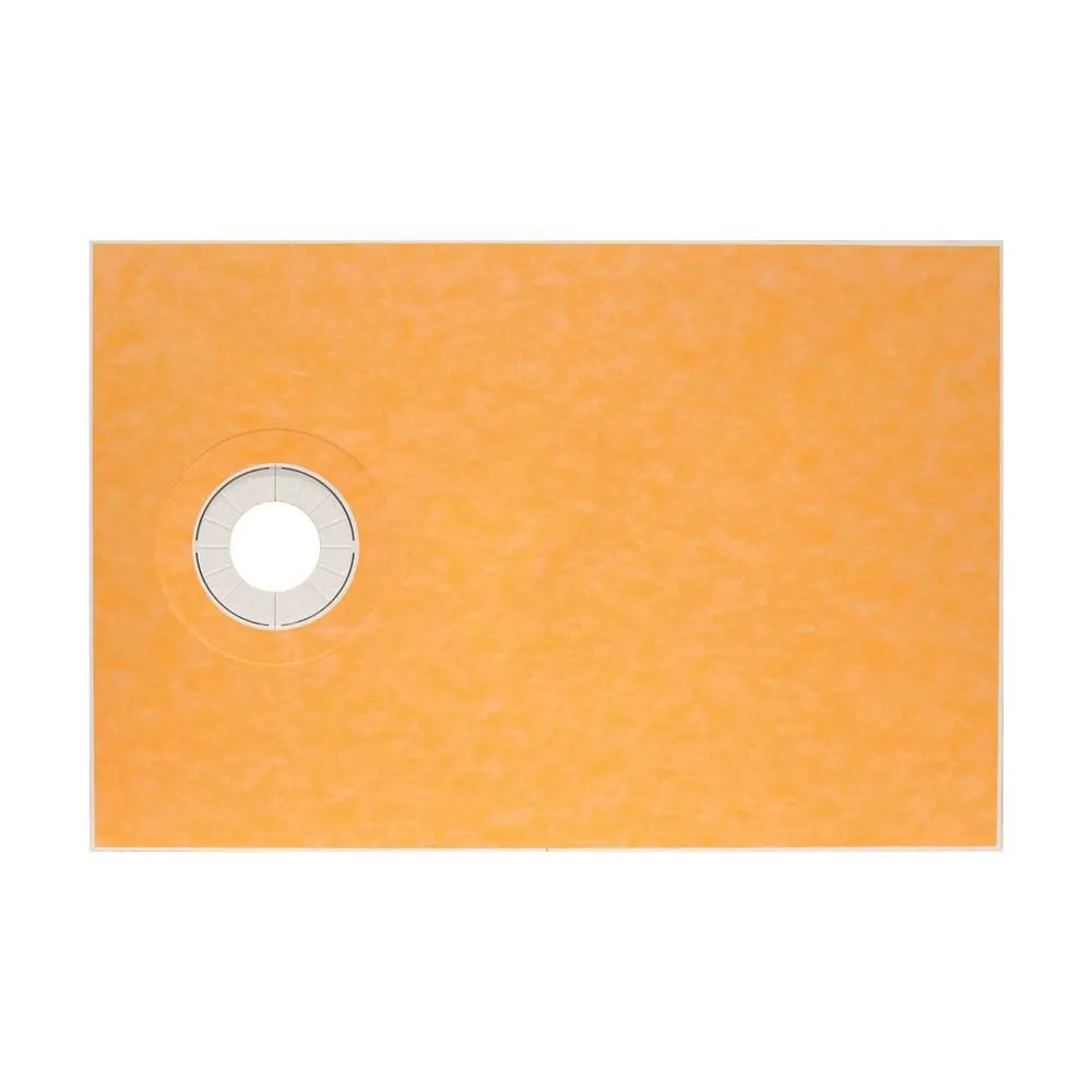 Schluter - KERDI-SHOWER-TS Base de douche préfabriquée en pente avec position de sortie décentrée - 1-1/8" x 38" x 60" || KST965/1525S