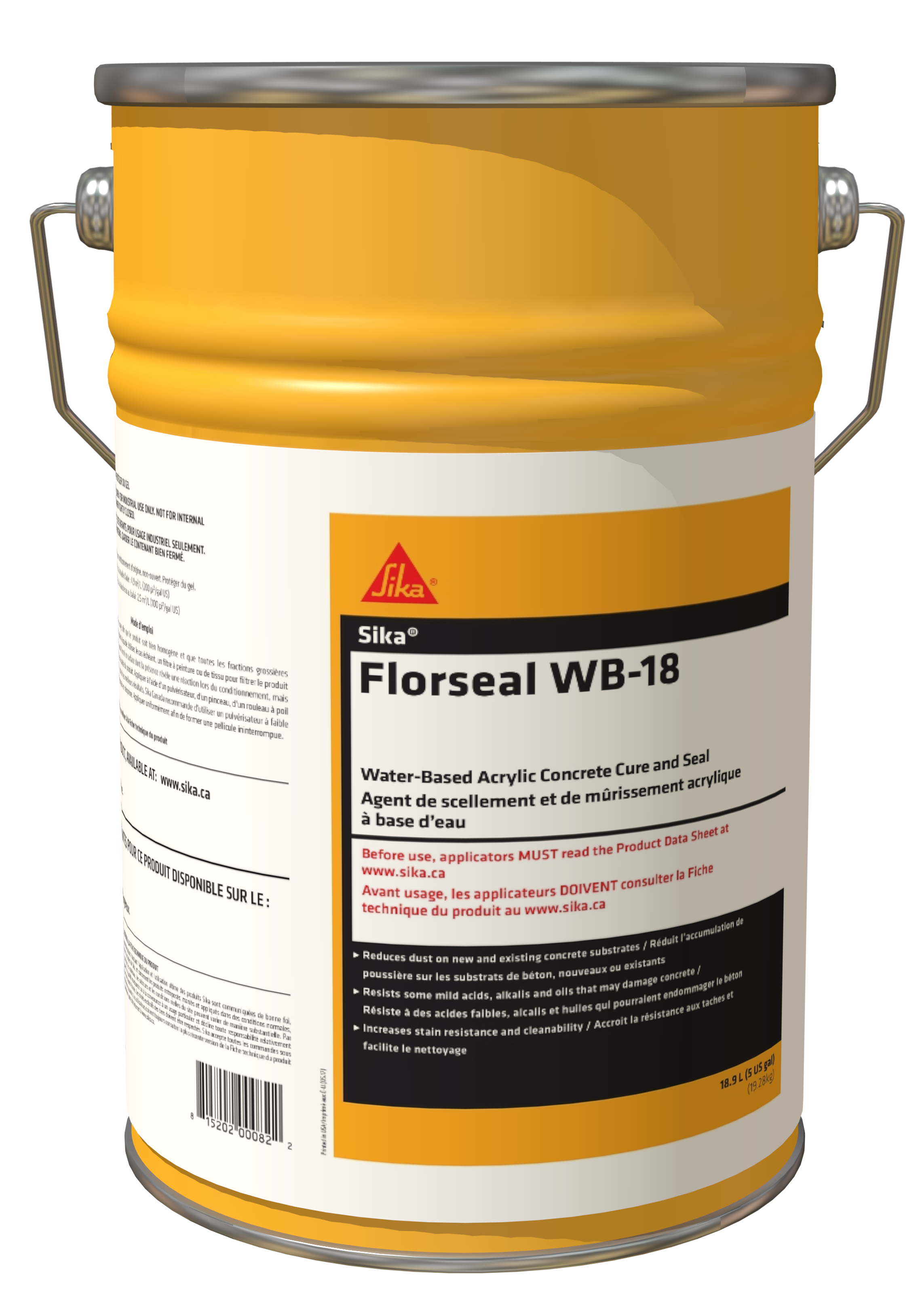 Sika - Florseal WB-25 Agent de scellement et de murrissement 18.9 L