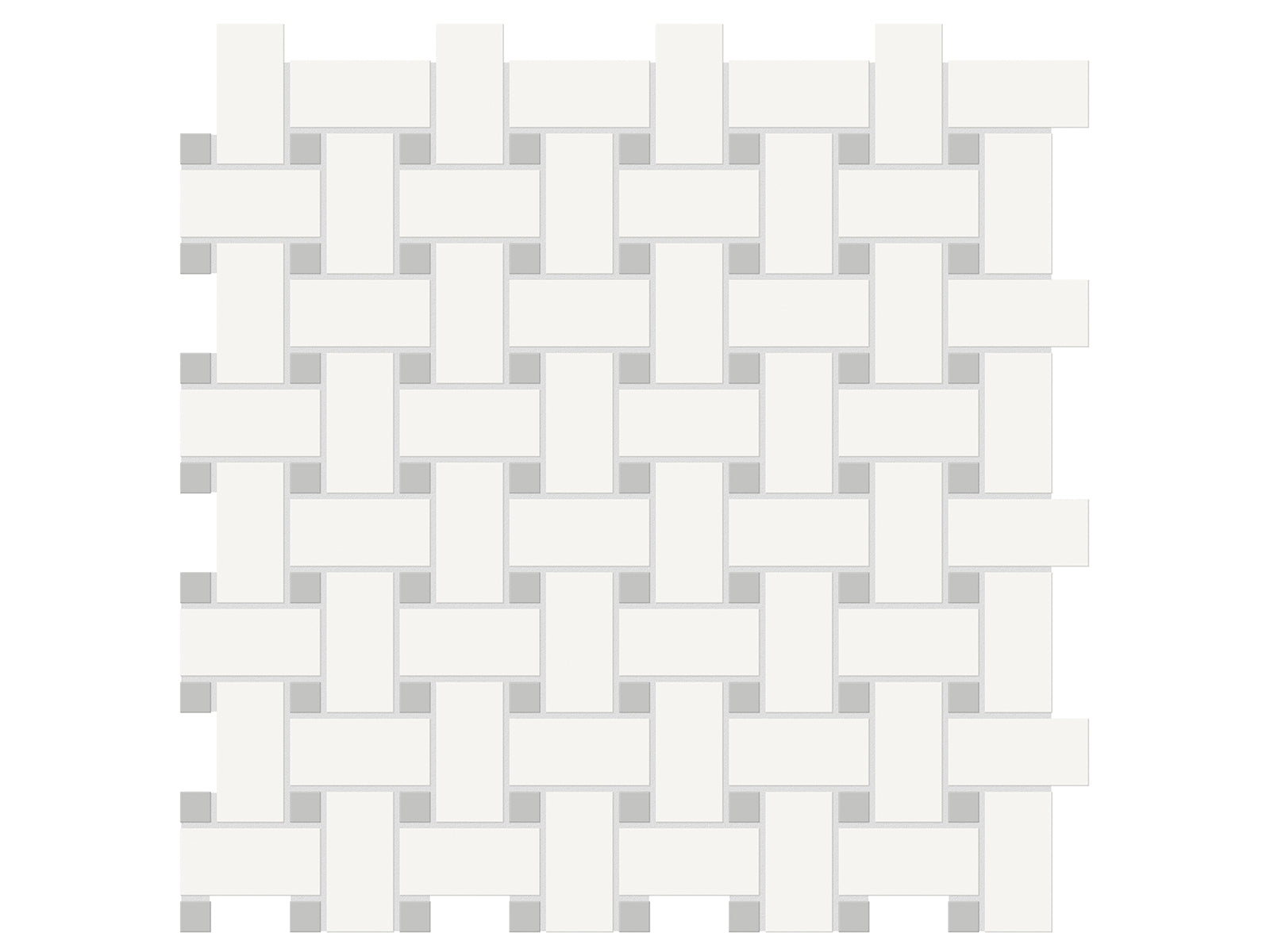 Anatolia - Céramique mosaïque Soho Loft Grey Mat 12" x 12"