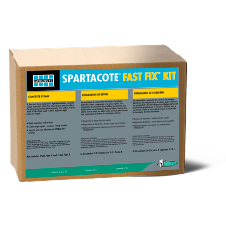 Laticrete - Spartacote Fast Fix Low Odor Kit de réparation de béton 2 gal
