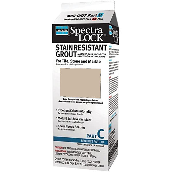 Laticrete - Spectralock Pro Premium Coulis Partie C Poudre colorée #40 Latte 2 lb