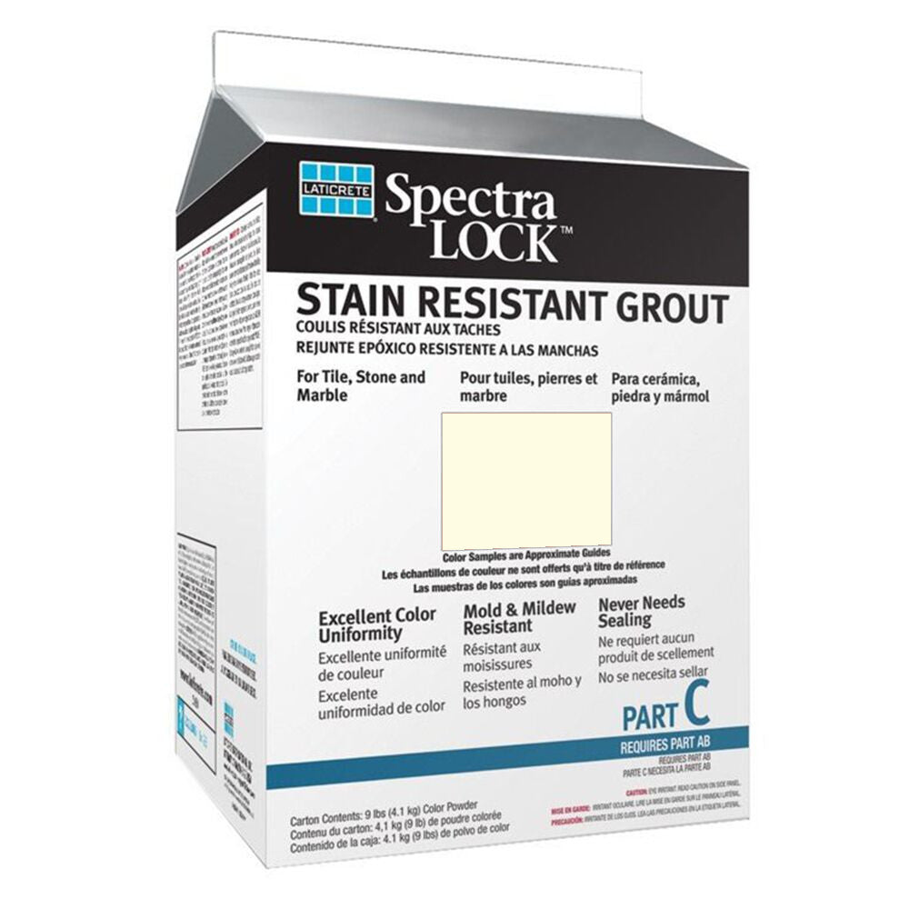 Laticrete - Spectralock Pro Premium Coulis Partie C Poudre colorée #85 Almond 9 lb