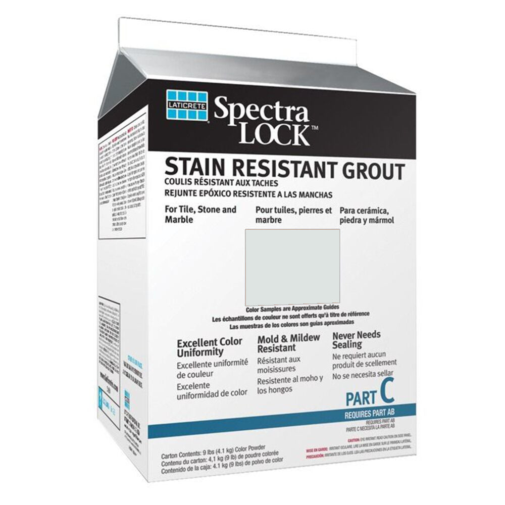 Laticrete - Spectralock Pro Premium Coulis Partie C Poudre colorée #88 Silver Shadow 9 lb