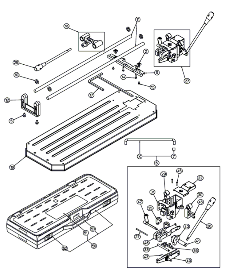 Rubi - Vis à tête Allen pour TM