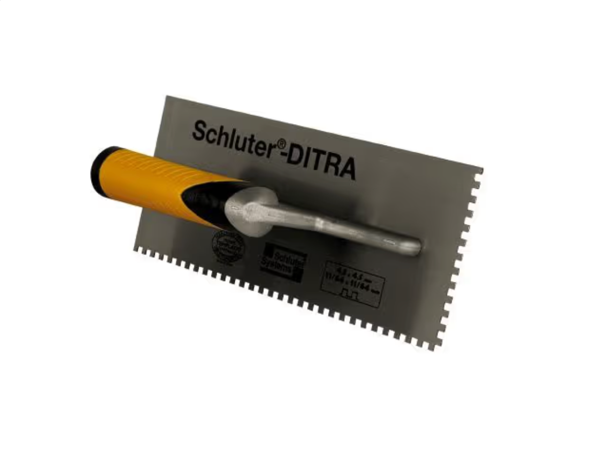 11/64" x 11/64" - Schluter DITRA-TROWEL Truelle à dents carrées ||TRL-DIT