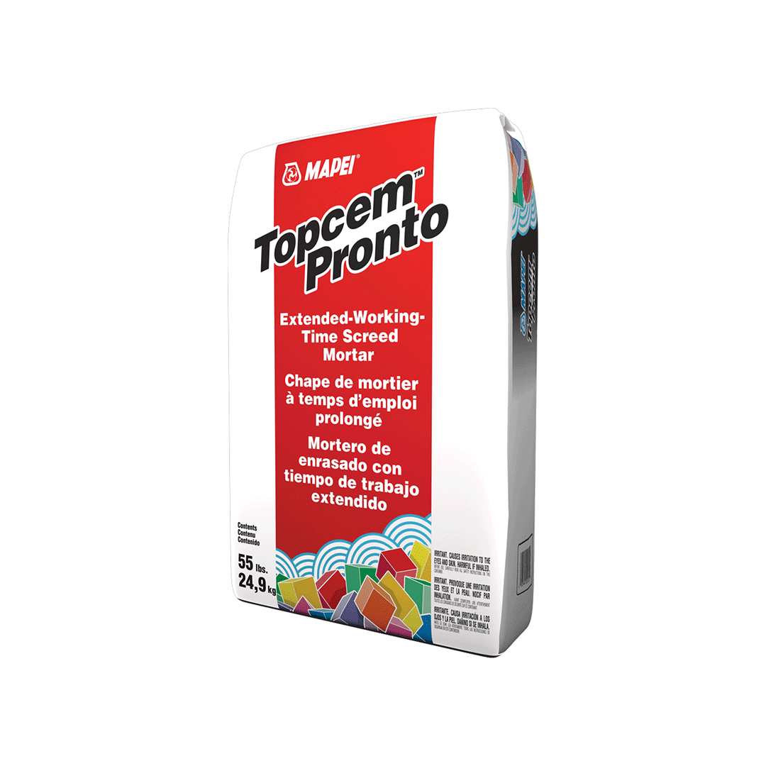 Mapei - Topcem Pronto Mortier de réparation Gris 24.9 kg
