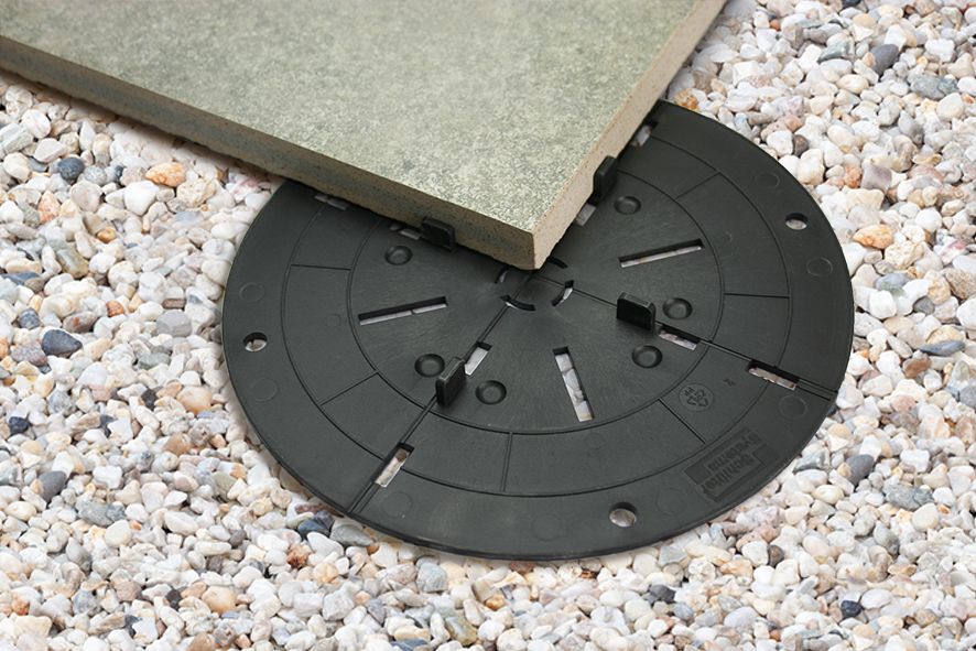 Schluter - TROBA-LEVEL-PLA Extension pour support de dalle empilable 1-3/16" (30 mm)