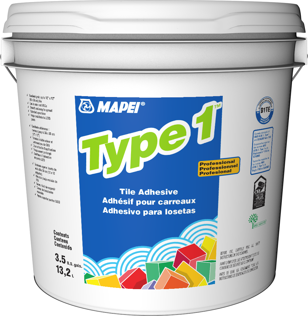 Mapei - Type 1 Adhésif de qualité supérieure pour carreaux 13.2 L