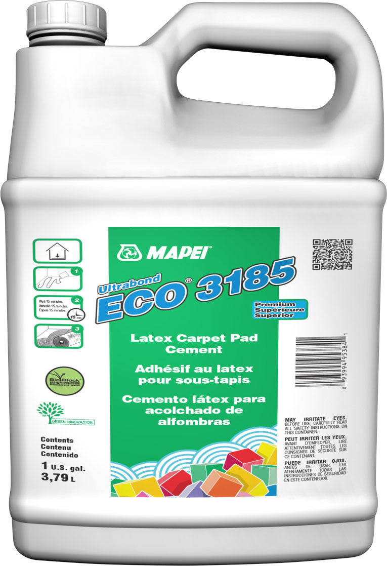 Mapei - Ultrabond ECO 3185 Adhésif au latex de qualité supérieure - 3.79 L