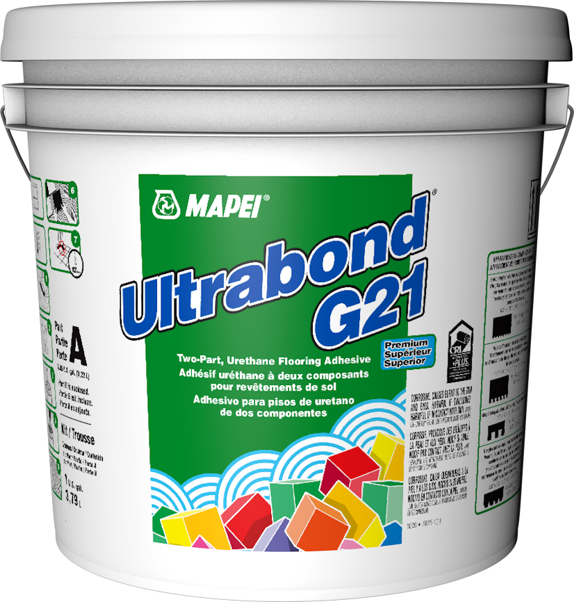 Mapei - Ultrabond G21 Adhésif en uréthane de qualité supérieure en deux parties - 7.57 L