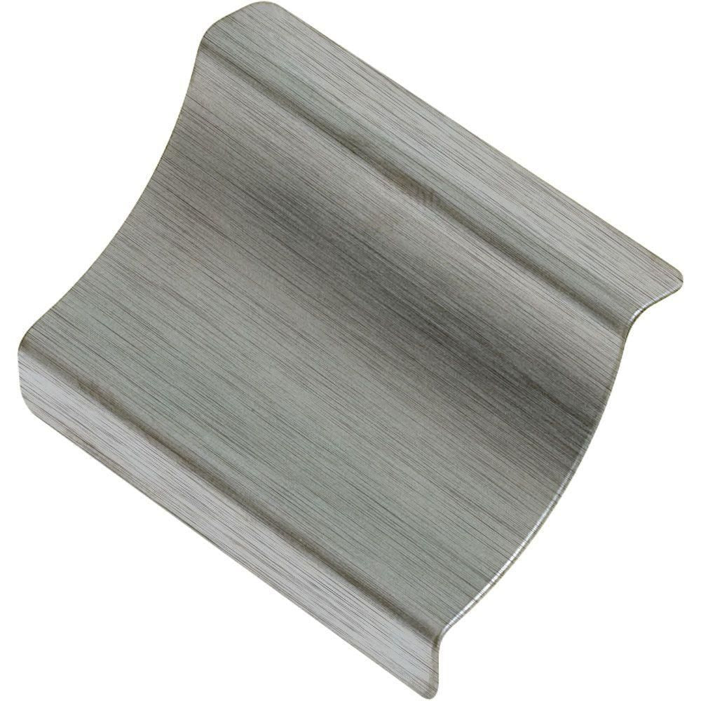 Schluter - DILEX-EHK Raccord avec un radius de 23/32" (18.5 mm) - acier inoxydable (V2) brossé