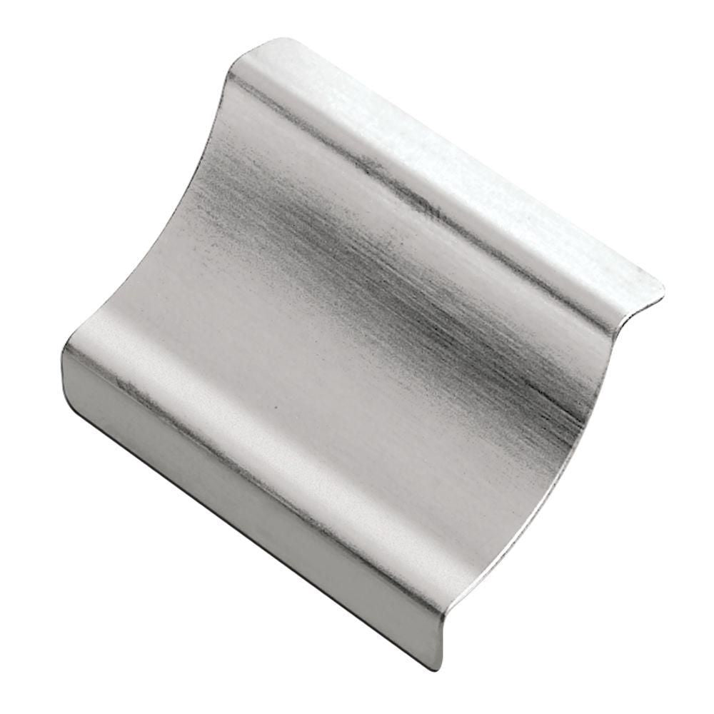 Schluter - DILEX-HKU Raccord avec un radius de 3/8" (10 mm) - acier inoxydable brossé (V2)