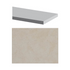 Fusion - Vienna Beige 6" x 76" - 15.9 mm - Polished Engineered Stone Shower Surround ||SJBGE-76