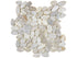 Anatolia - Mosaïque de pierre naturelle Zen Fiji Cream Caillou plat Poli 12" x 12"
