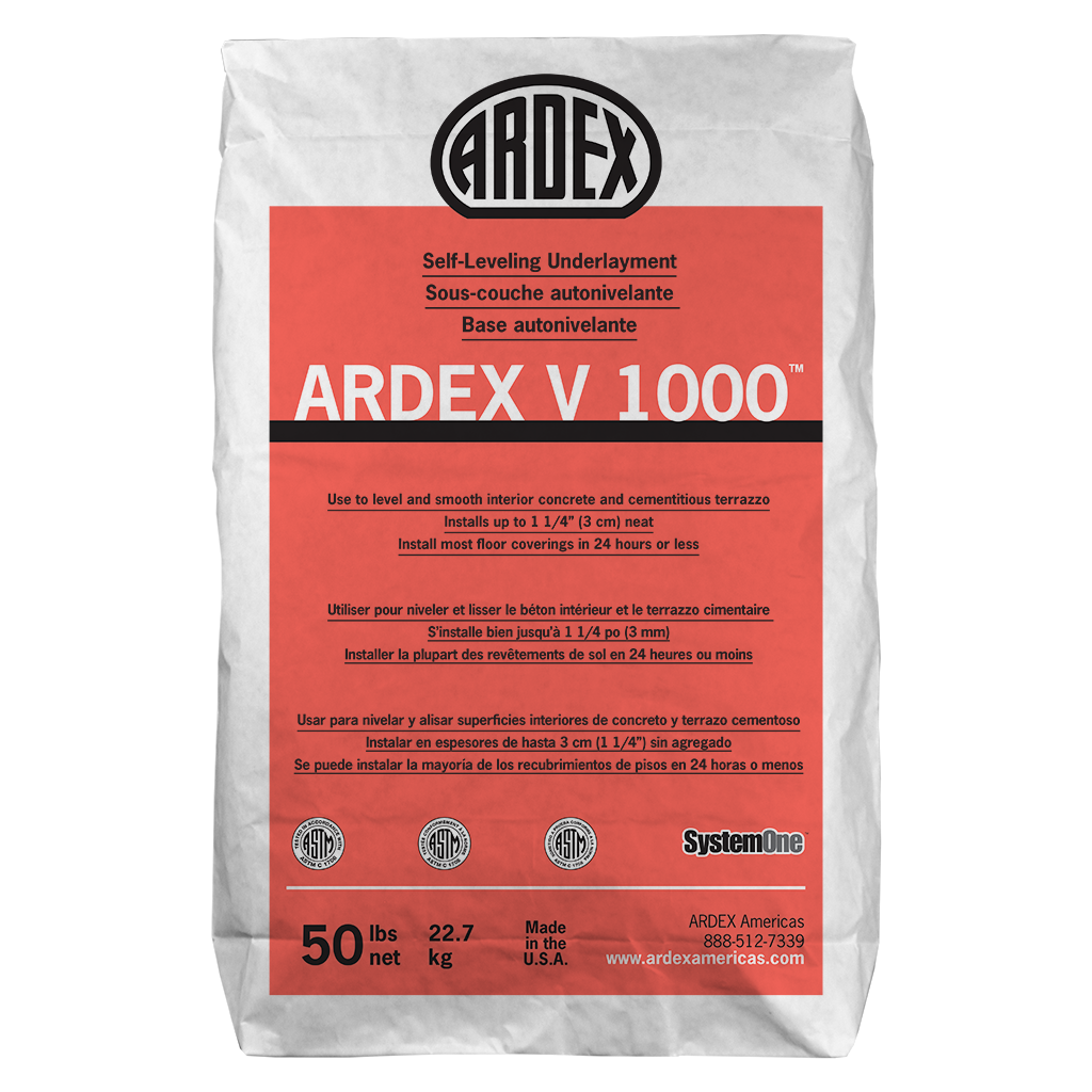 Ardex - V 1000 Sous-couche autonivelante - 50 lb
