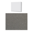 Fusion - Atlantic Grey 5" x 36" - 12 mm - Polished Artificial Stone Shower Threshold ||THDGR36-05