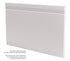 M-D PRO - Base murale en vinyle Pinnacle #049 Beige 4-1/2" x 8' (paquet de 8)