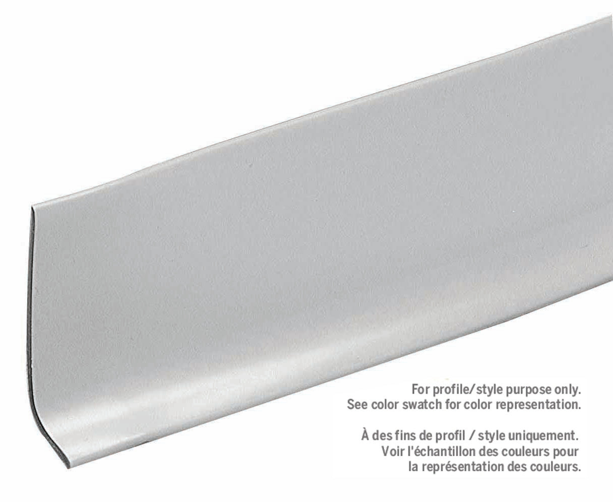 M-D PRO - Quart de rond autocollant, Blanc - 1 1/2" x 5'