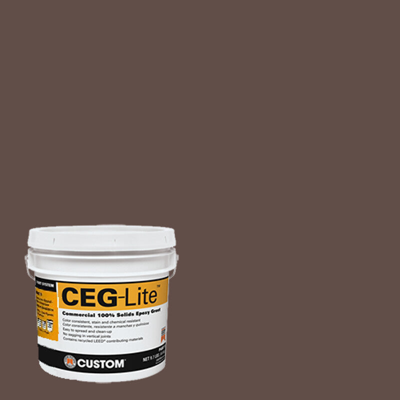 Custom Building Products - Coulis à l'époxy 100% solides commercial partie A Ceg-Lite #95 Sable Brown 0.59 kg
