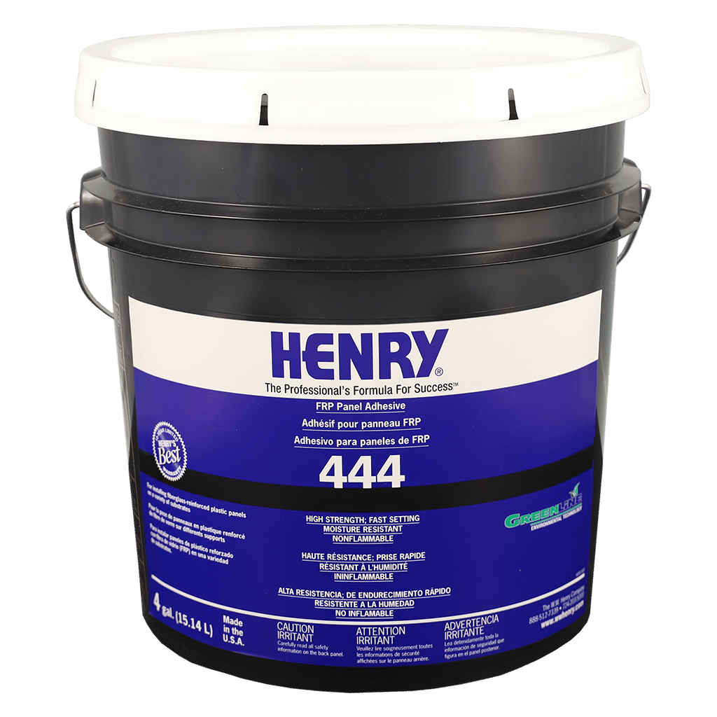 Henry - 444 Adhésif pour panneaux renforcés en fibre de verre - 15.14 L