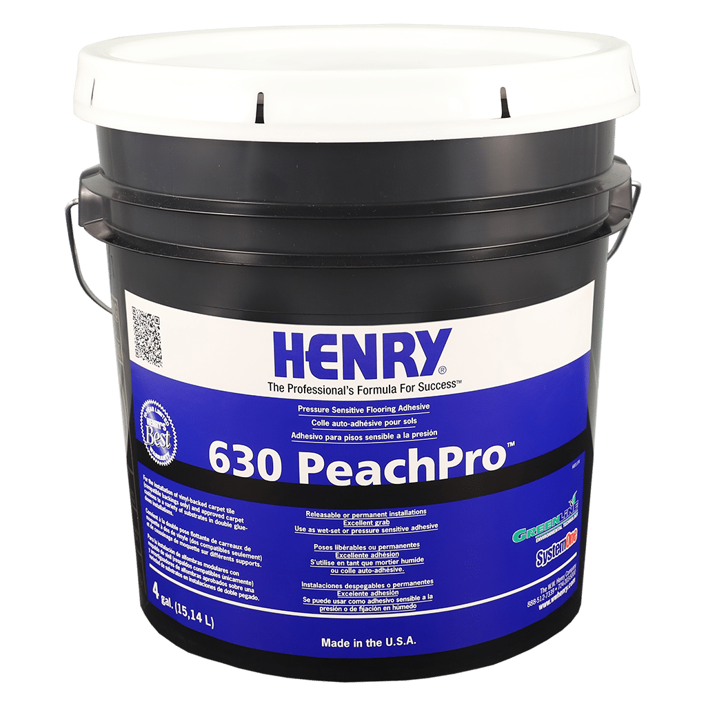 Henry - 630 PeachPro Adhésif de sol sensible à la pression - 15.14 L
