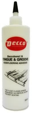 Tenco Westech - Deccobond 18 Adhésifs pour parquet à rainures et languettes - 500 ml