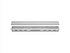 Schluter KERDI-LINE Recessed Linear Drain with Square Grate Design - Brushed Stainless Steel (V4) 1-1/8" x 35-7/16" ||KL1B30EB90
