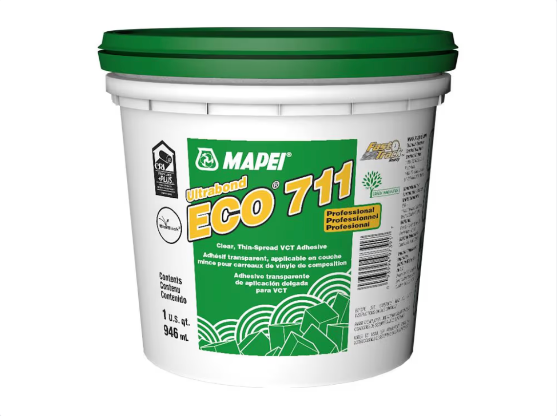 Mapei Ultrabond ECO 711 - 946 mL - Adhésif transparent de qualité supérieure pour vinyle de composition