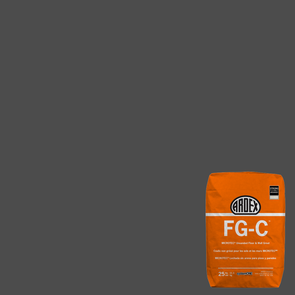 Ardex - FG-C MICROTEC Coulis sans sable - Charcoal Dust #23 - 25 lb