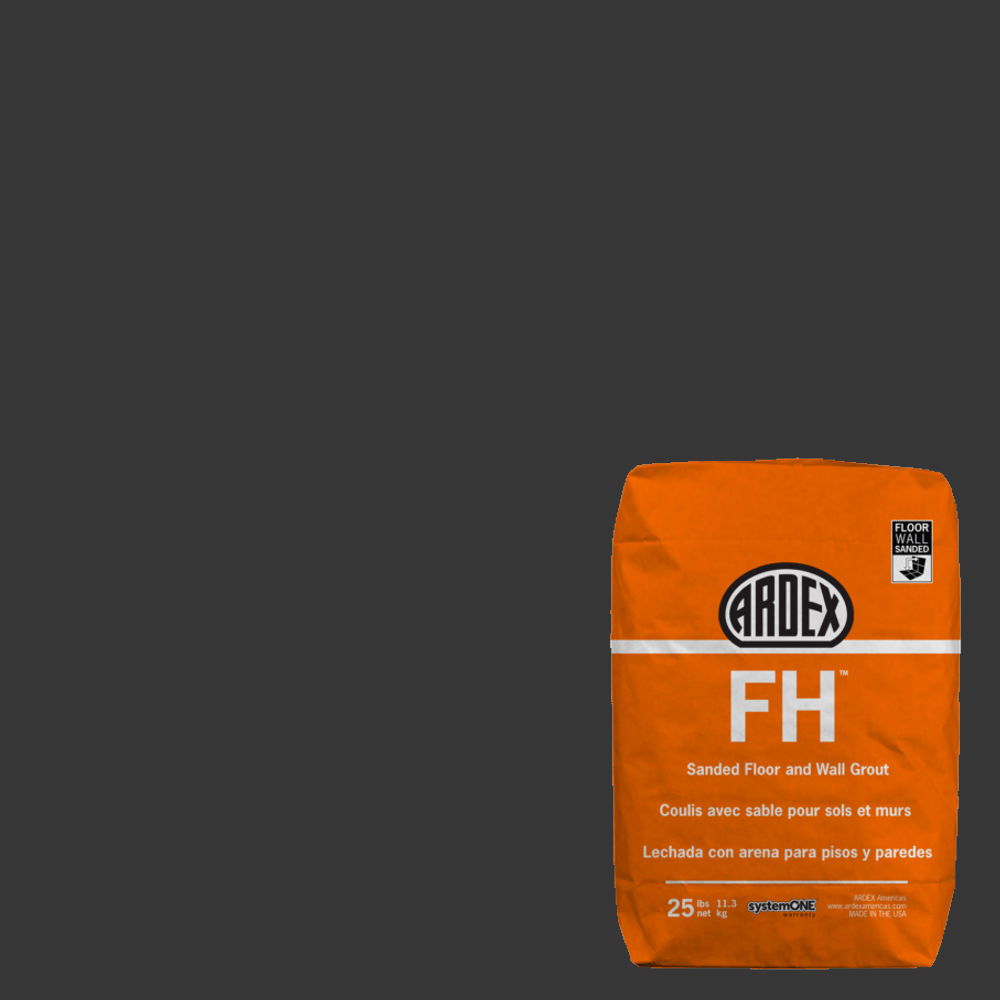Ardex - FH Coulis avec sable pour sols et murs - Black Licorice #24 - 25 lb