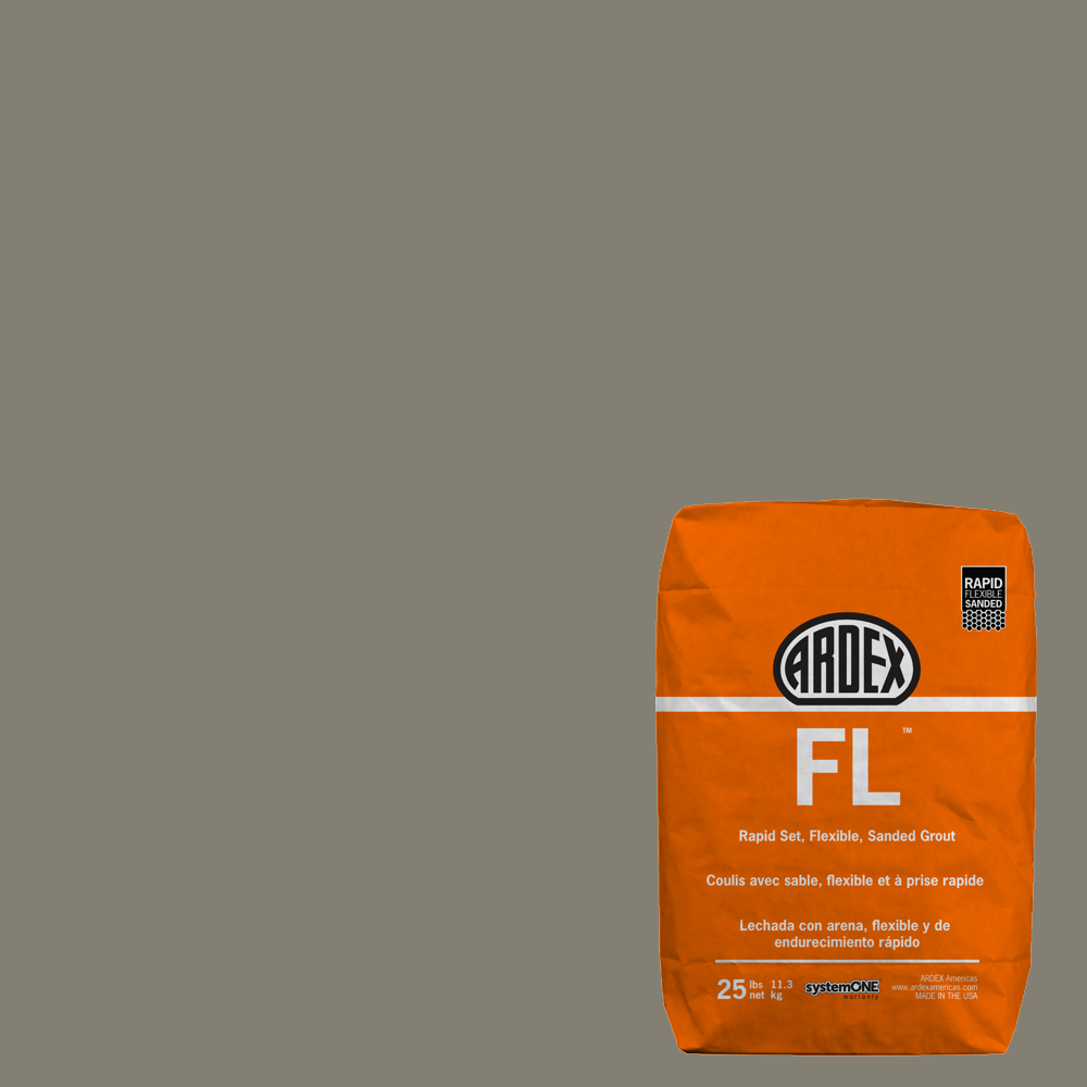 Ardex - FL Coulis flexible à prise rapide - Stormy Mist #25 - 25 lb