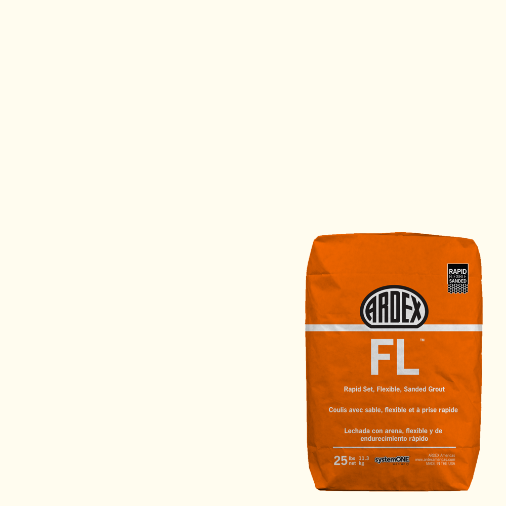 Ardex - FL Coulis flexible à prise rapide - Polar White #01 - 25 lb