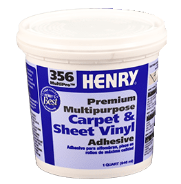 Henry - 356C MultiPro Adhésif polyvalent à usage commercial pour sols - 946 mL