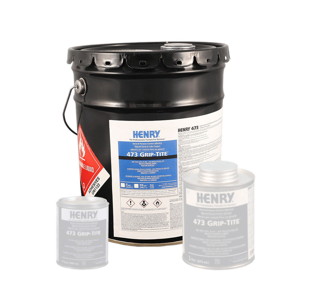 Henry - 473 Grip-Tite Adhésif de contact d'usage général - 18.9 L