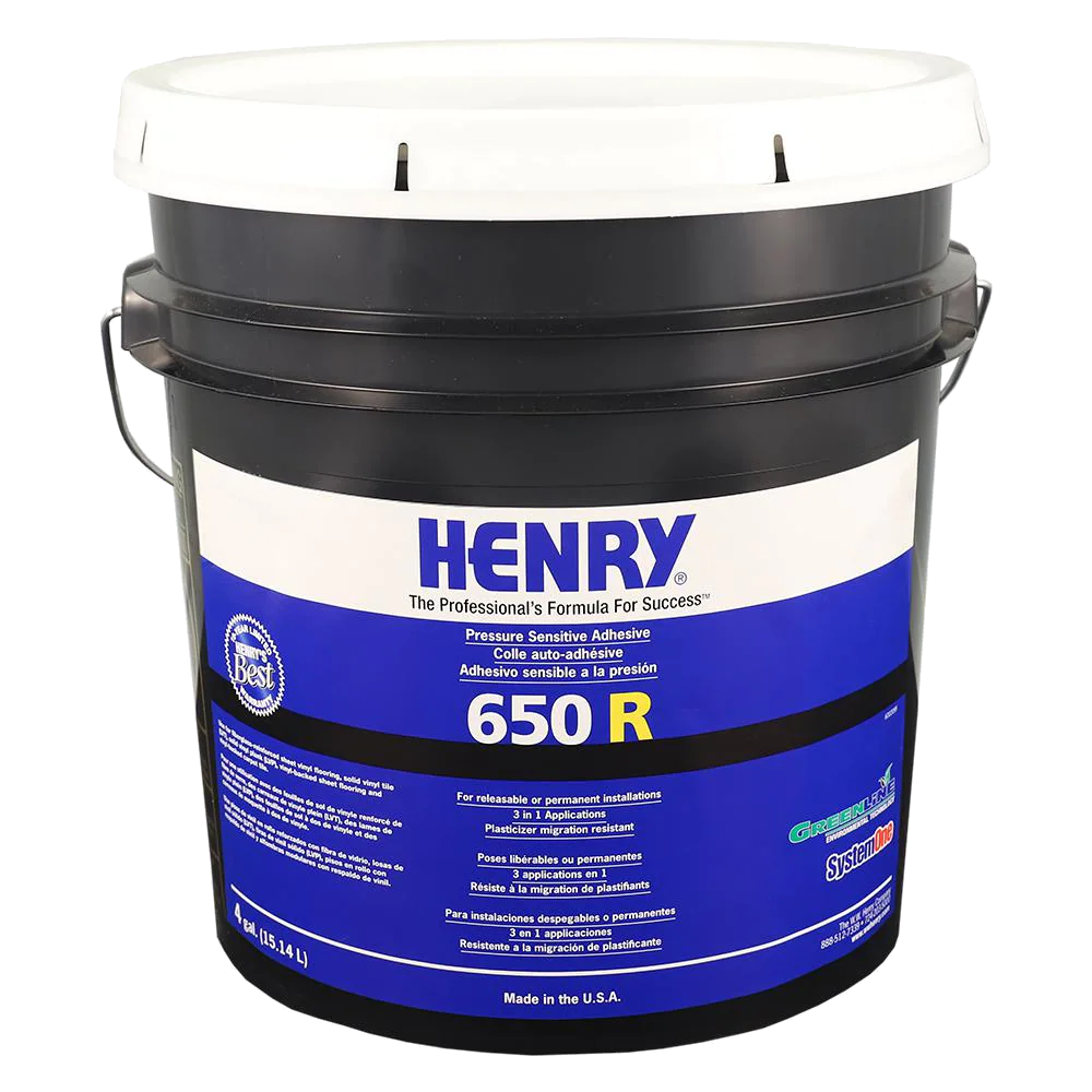 Henry - 650-R Adhésif sensible à la pression à liaison détachable - 15.14 L