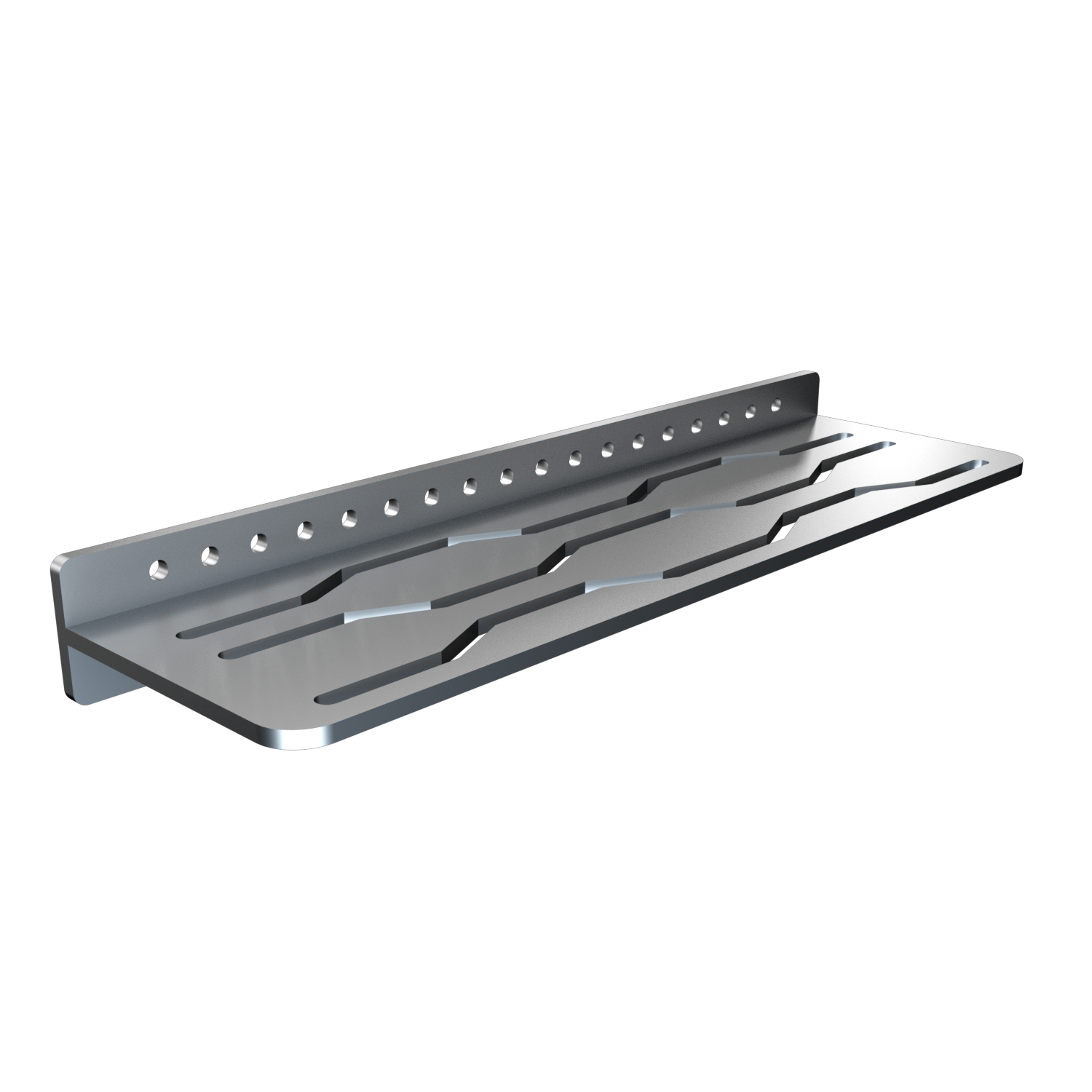 Fusion - Tablette pour douche acier inoxydable 16" x 4 1/2"