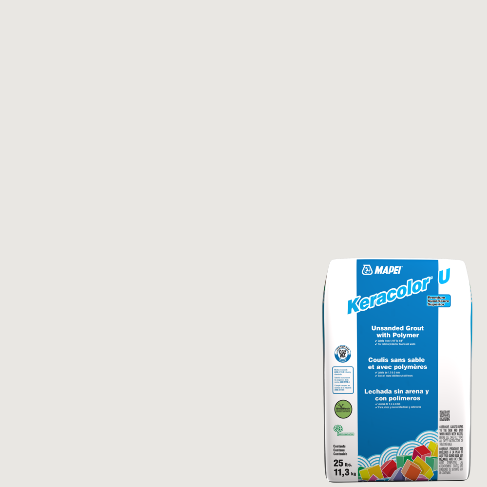 Mapei - Keracolor U Coulis sans sable avec polymères #5038 Avalanche 25 lb