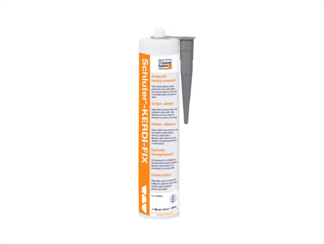 Gray 290 ml - Schluter KERDI-FIX Adhesive Sealant ||KERDIFIX/G