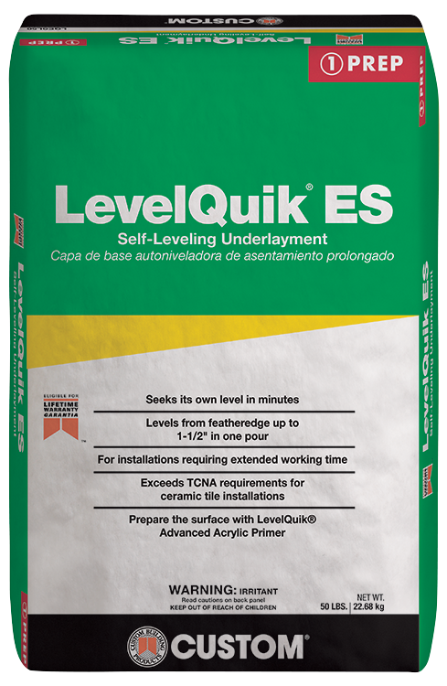 Custom Building Products - Sous-couche autonivelante LevelQuik ES 50 lb