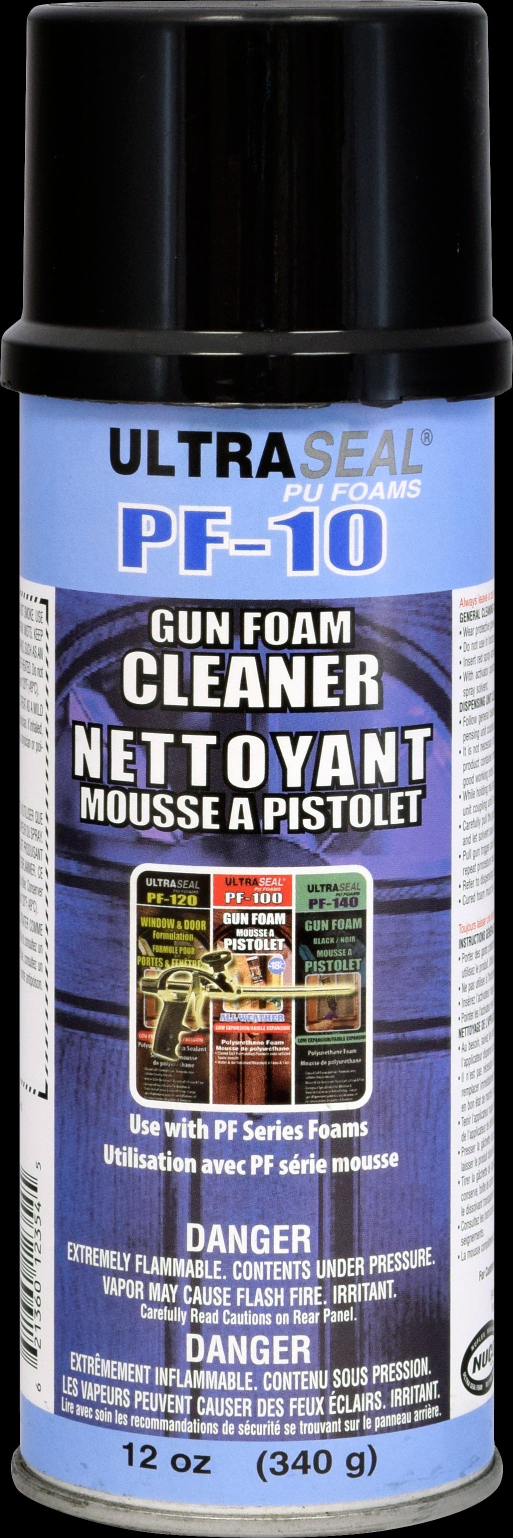 Nuco - UltraSeal PF10 Nettoyant en mousse 12 oz