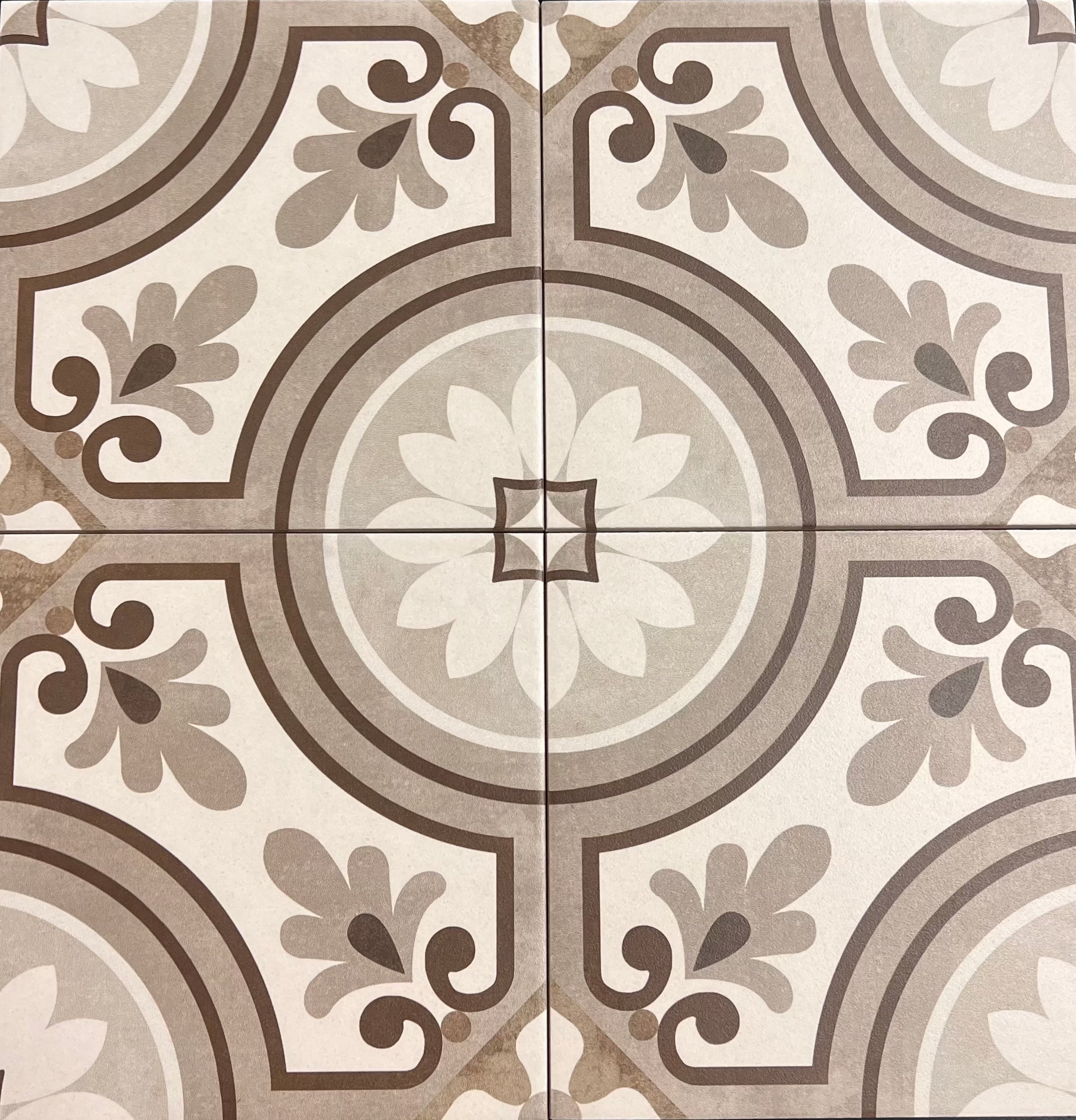 Ceramed - Sainte-Germaine Brown - 8X8