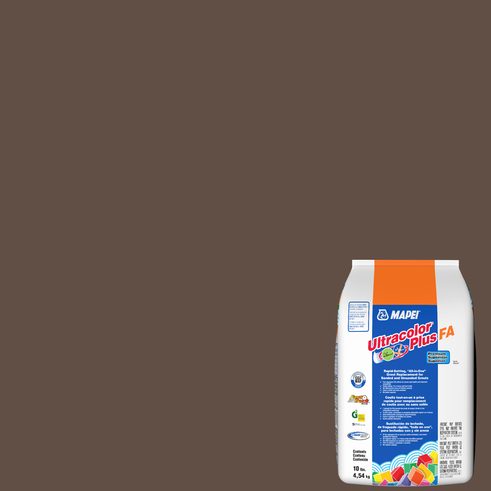 Mapei - Ultracolor Plus FA Coulis tout-en-un à prise rapide #5079 Cacao 10 lb