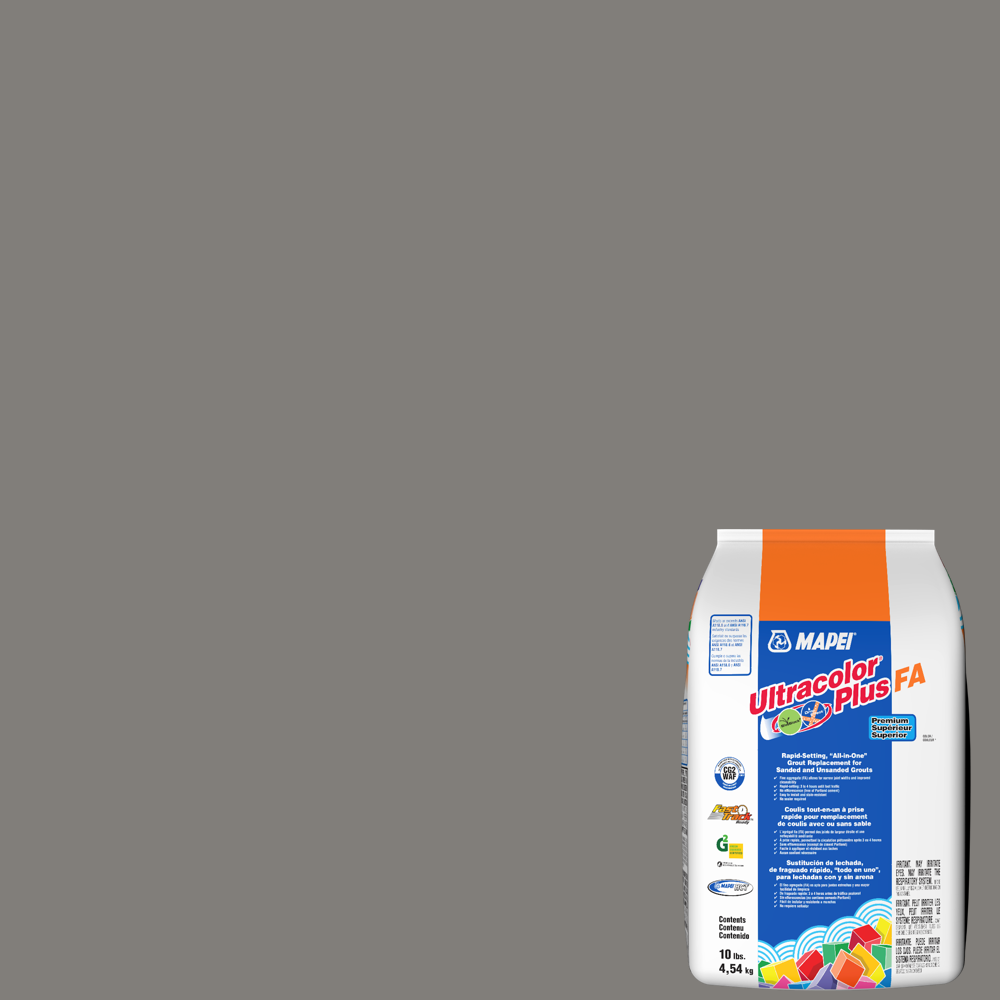 Mapei - Ultracolor Plus FA Coulis tout-en-un à prise rapide #5107 Fer 10 lb