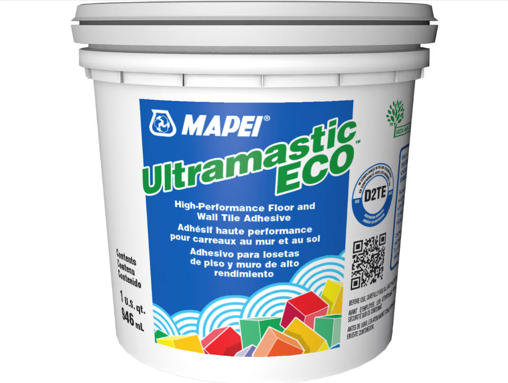 Mapei Ultramastic ECO - 946 mL - Adhésif haute performance pour carreaux de sol et de mur