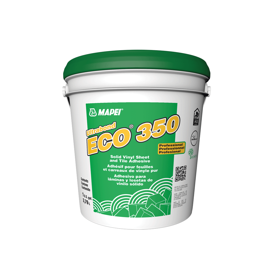 Mapei - Ultrabond ECO 350 Adhésif de qualité professionnelle pour feuilles et carreaux de vinyle pur 3.79 L