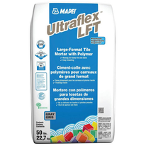 Mapei Ultraflex LFT - Gris 50 lb - Ciment-colle pour carreaux lourds de grand format